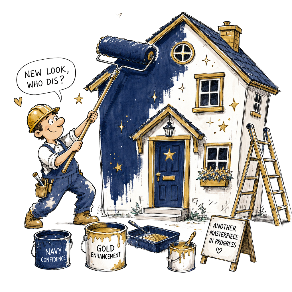 Refurbishing illustration